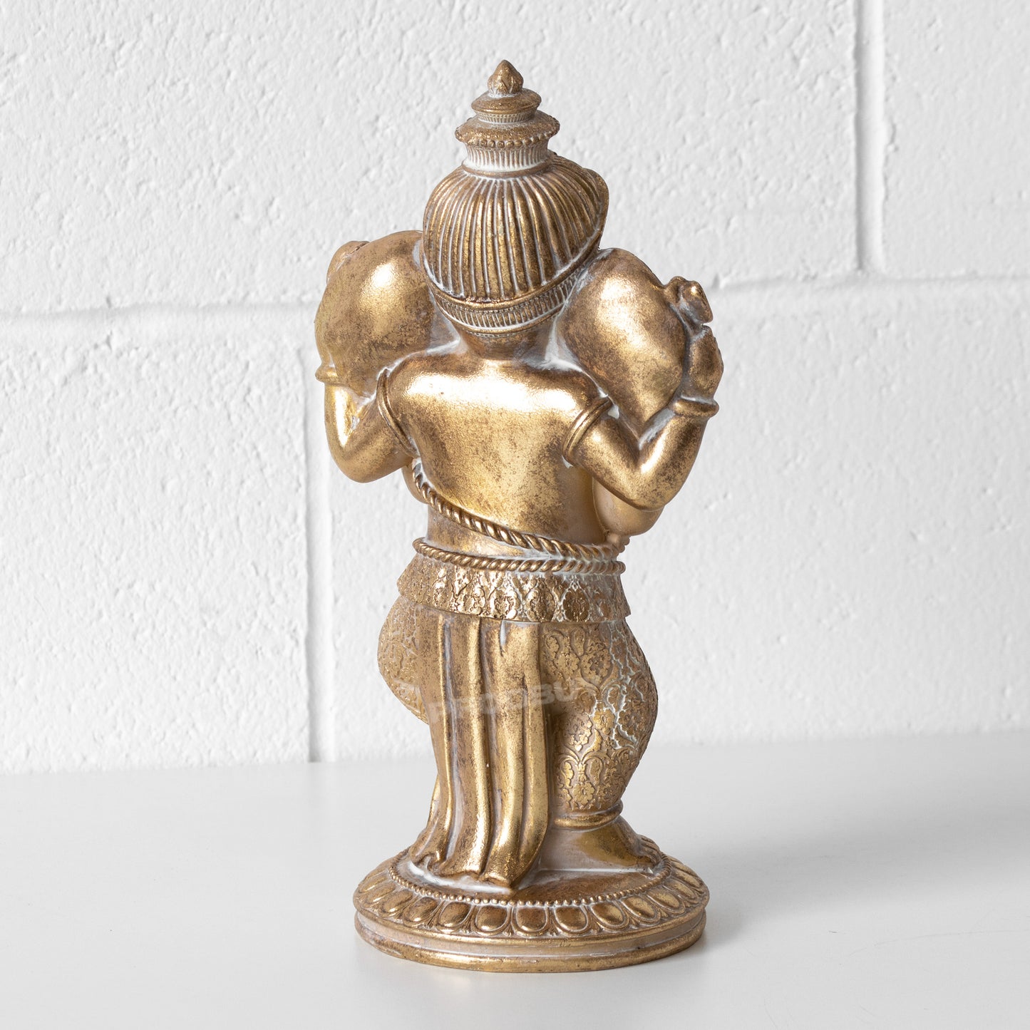 Gold Effect Dancing Ganesh 31cm Ornament