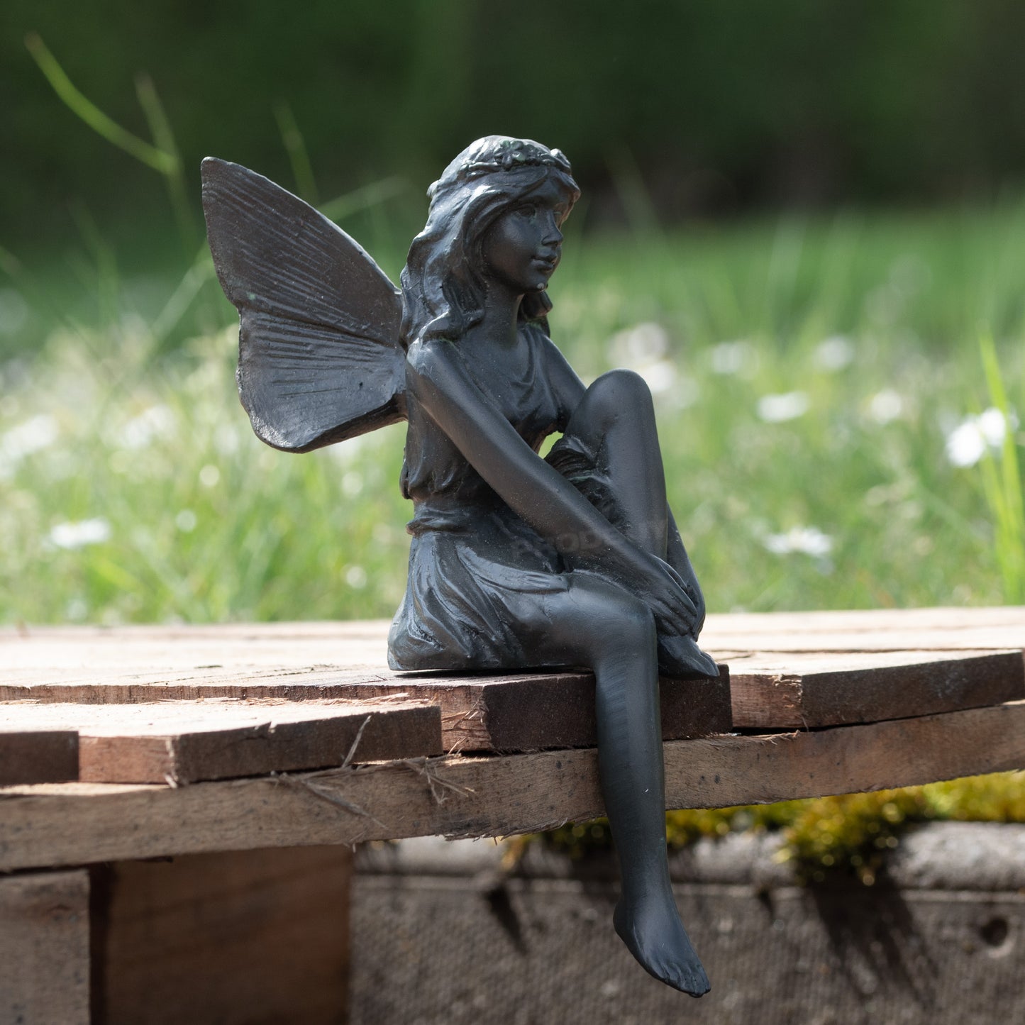 Daydreaming Garden Fairy Ornament Shelf Sitter