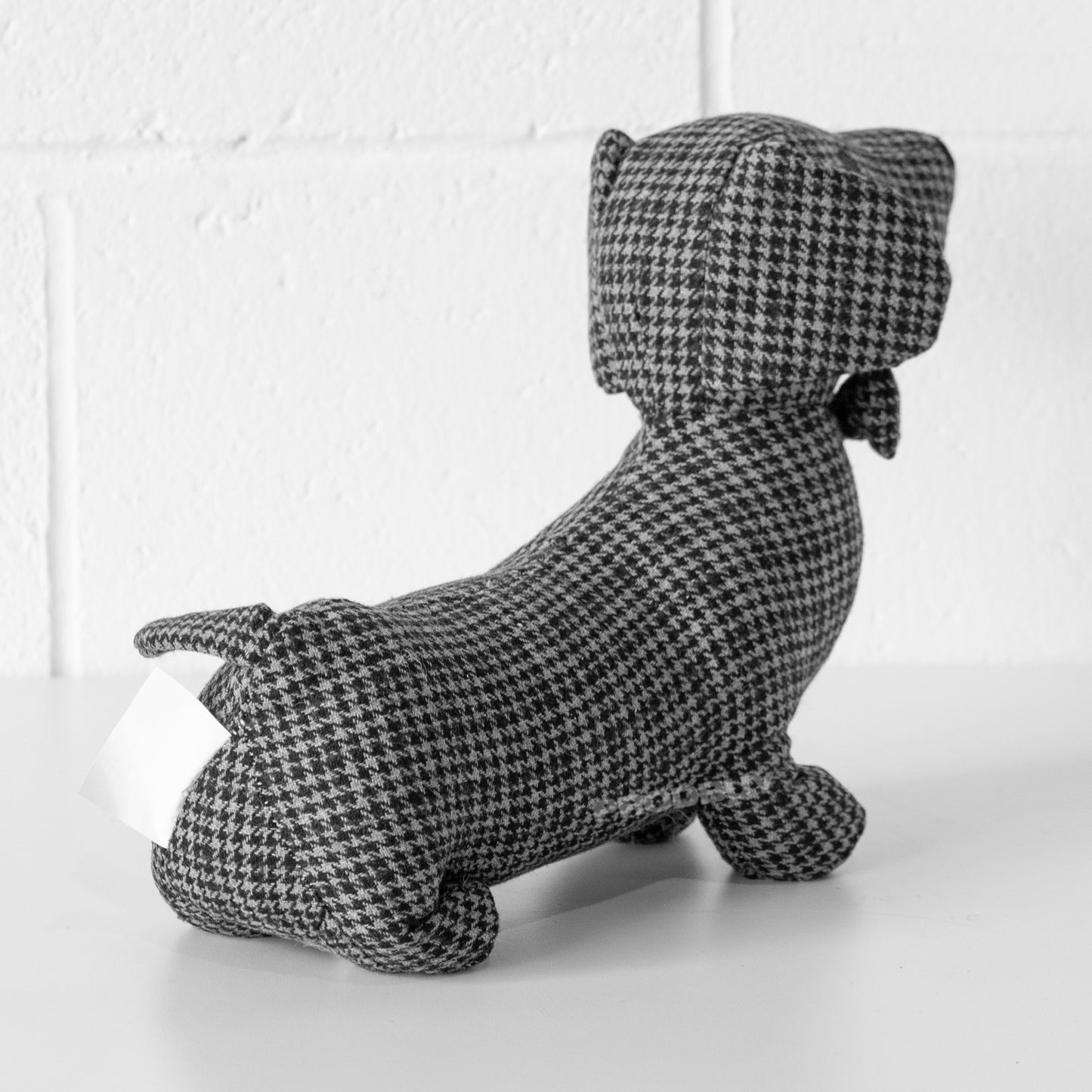 Sausage Dog 1.5kg Tartan Door Stop