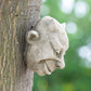 Small Heavy Stone Imp Face Wall Ornament
