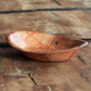 Set of 2 Small Woven Wood 19cm Oval Bowls