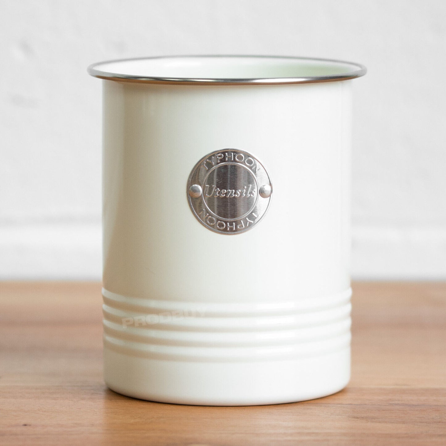 Retro Cream 4 Piece Kitchen Canister Set