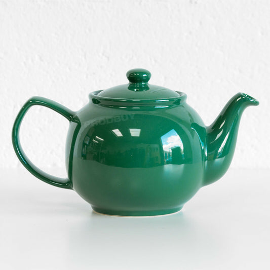 Emerald Green 1 Litre Ceramic Cafe Teapot