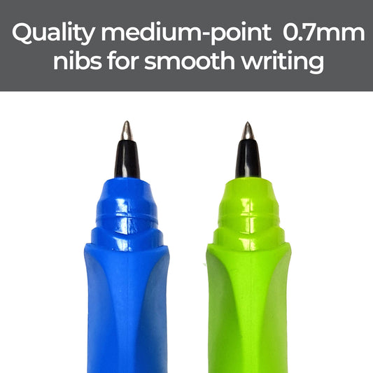 Pack of 2 Zieler Handwriting Rollerball Cartridge Pens