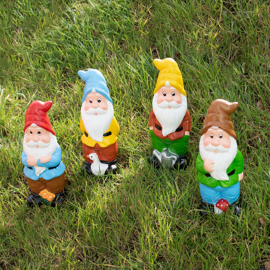 30cm Ceramic Garden Gnome Ornament