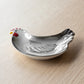 Ceramic Chicken Hen Shaped Tea Bag Tidy