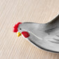 Ceramic Chicken Hen Shaped Tea Bag Tidy