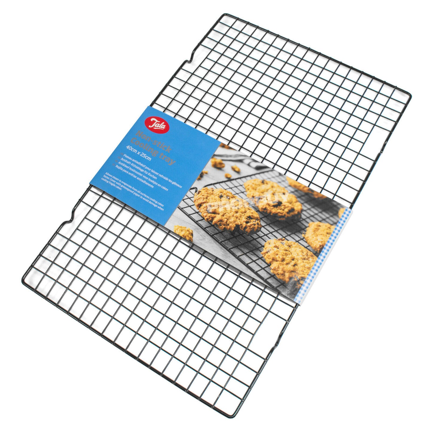 Set of 2 Non-Stick 40cm Metal Cooling Trays
