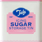 Set of 2 Tala Icing & Caster Sugar Storage Tins