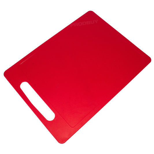 Red 40cm Plastic Chopping Board