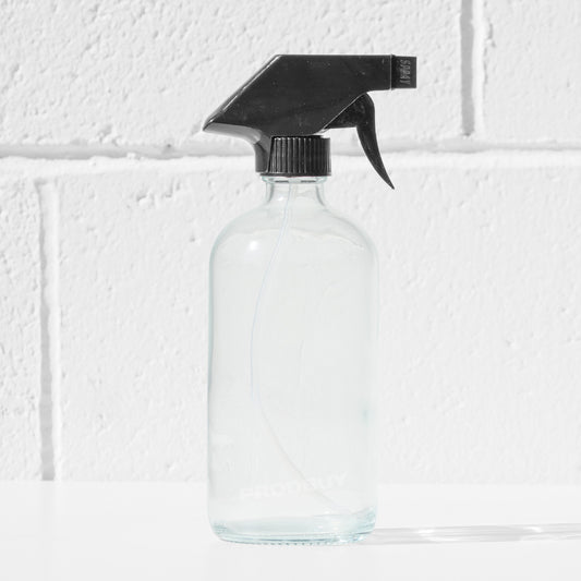 Clear Glass Plant Mister 480ml Cleaning Spray Bottle