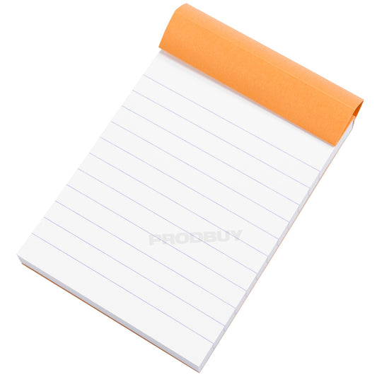 Set of 10 Rhodia A7 Lined 80 Sheet Small Notebooks with Orange Covers
