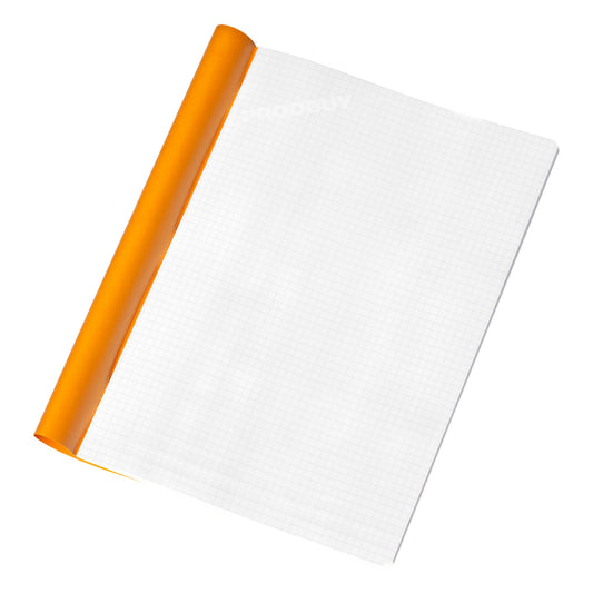 Rhodia A4 Graph Notebook with 5x5mm Square Pages & Orange Cover