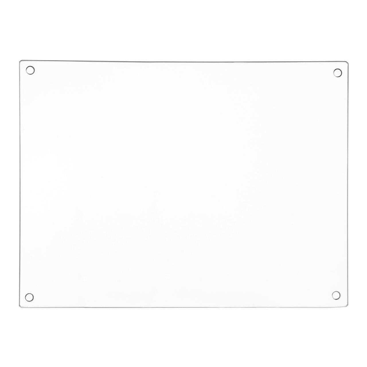 Clear Glass 40cm Worktop Chopping Board