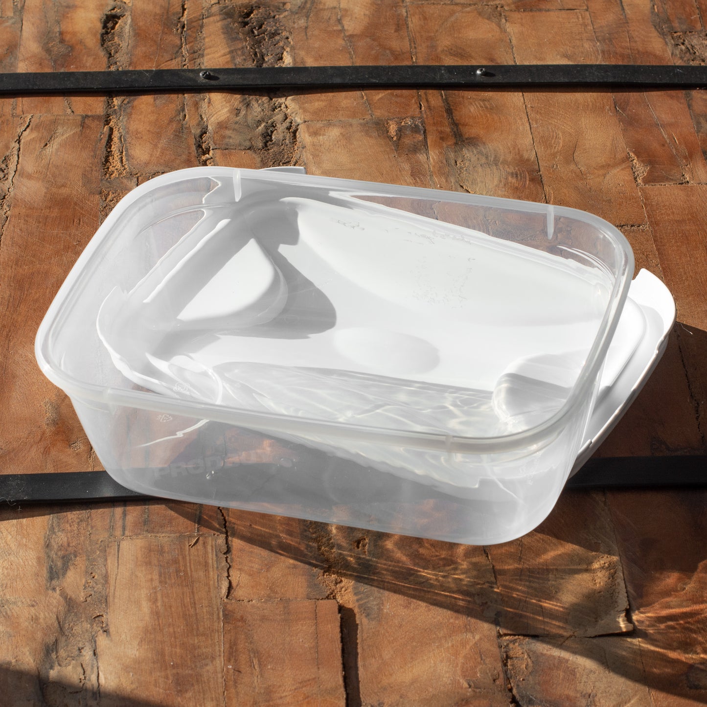 White Lid 4.5L Food Storage Container