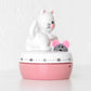 Pink & White Cat 60 Minute Kitchen Egg Timer