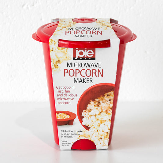 Joie Red Microwave Popcorn Maker