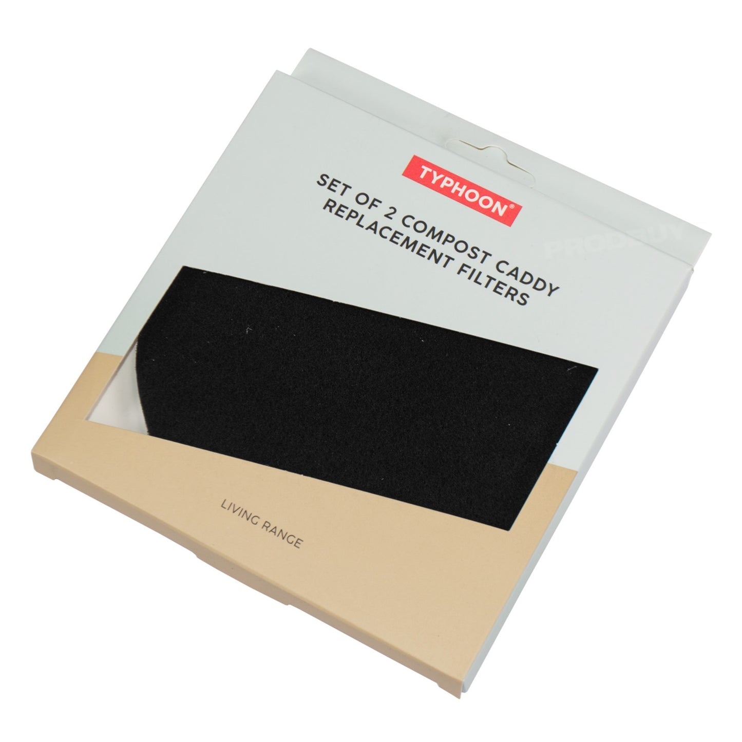 Pack of 2 Typhoon Replacement Compost Bin Carbon Filters