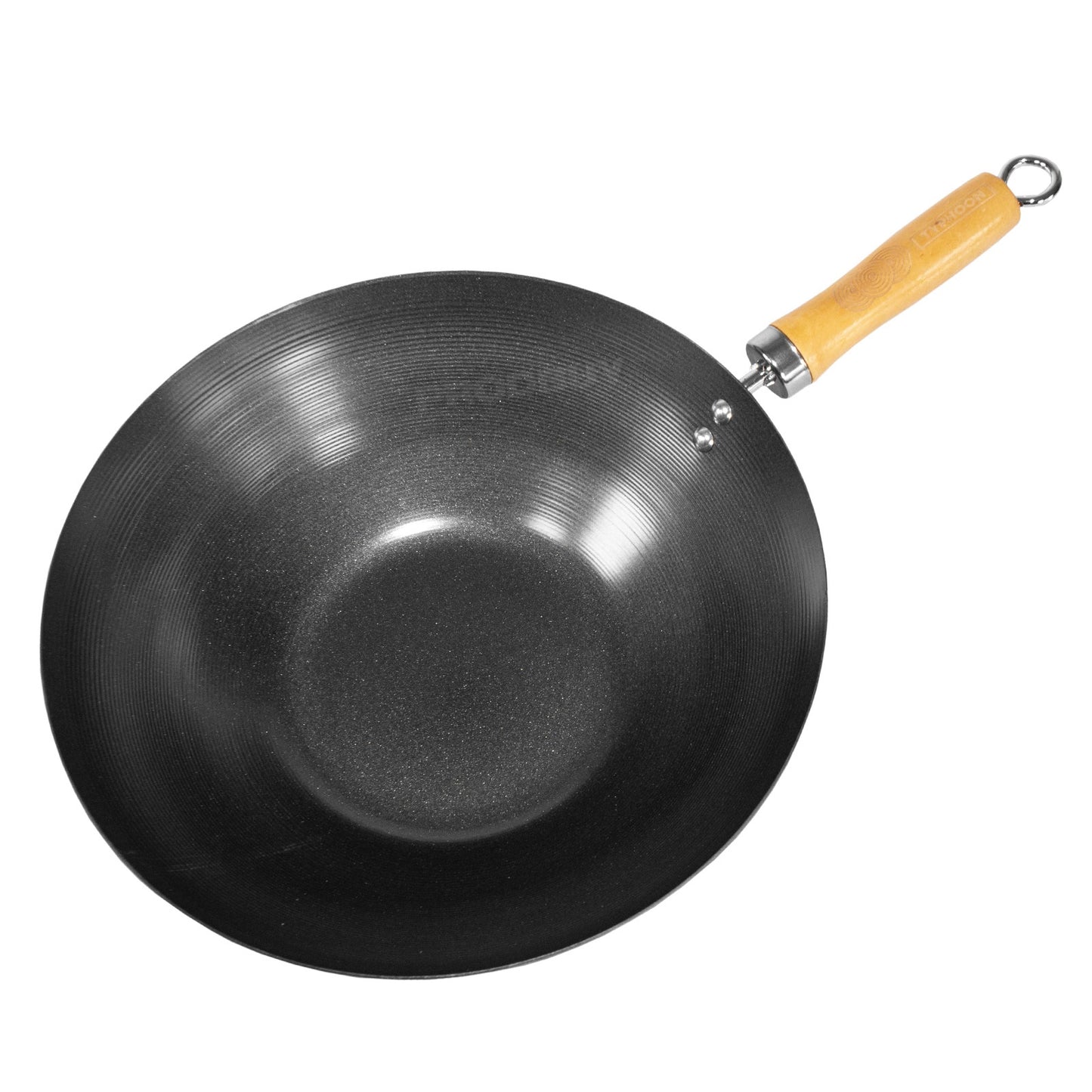 Typhoon 28cm Carbon Steel Non-stick Wok Pan