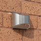 Outdoor Wall Mounted Solar Power LED Downlights with Stainless Steel Trim