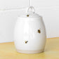 Ceramic Bumblee Bee Biscuit Storage Canister