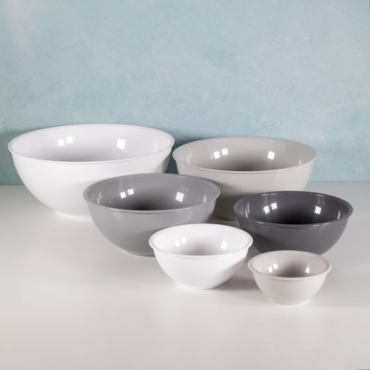 Alpina 6 Piece Plastic Mixing Bowl Set