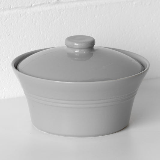 Mason Cash Grey Ceramic 2.5 Litre Casserole Dish