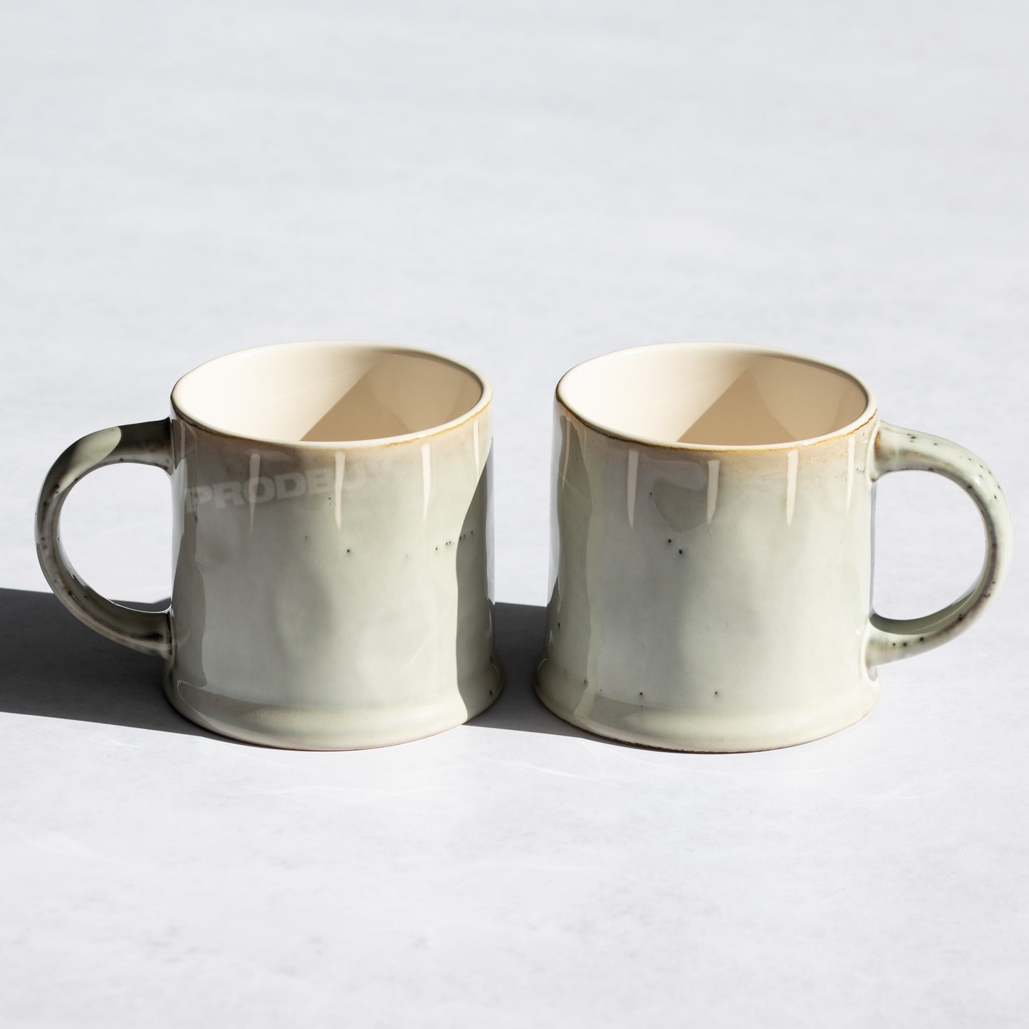 Set of 2 Reactive Glaze Coffee Mugs