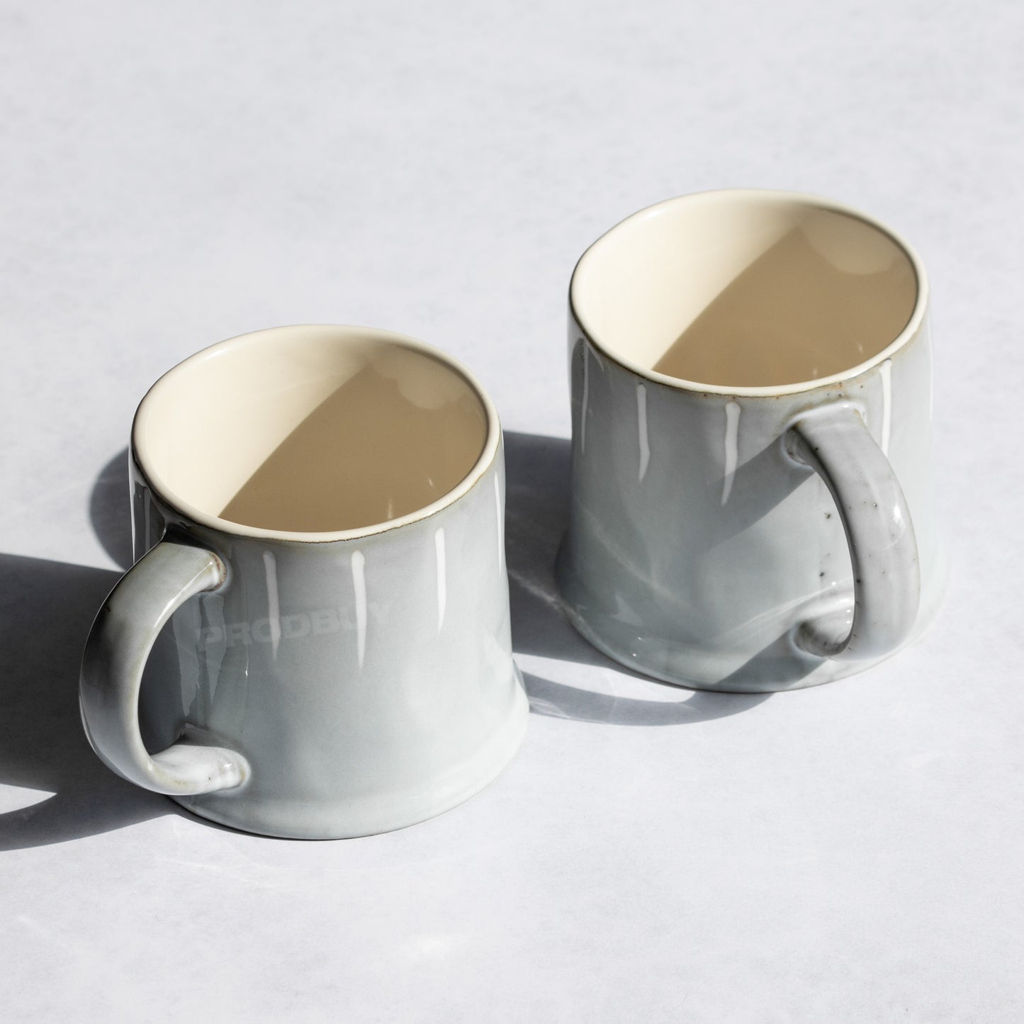 Set of 2 Reactive Glaze Coffee Mugs