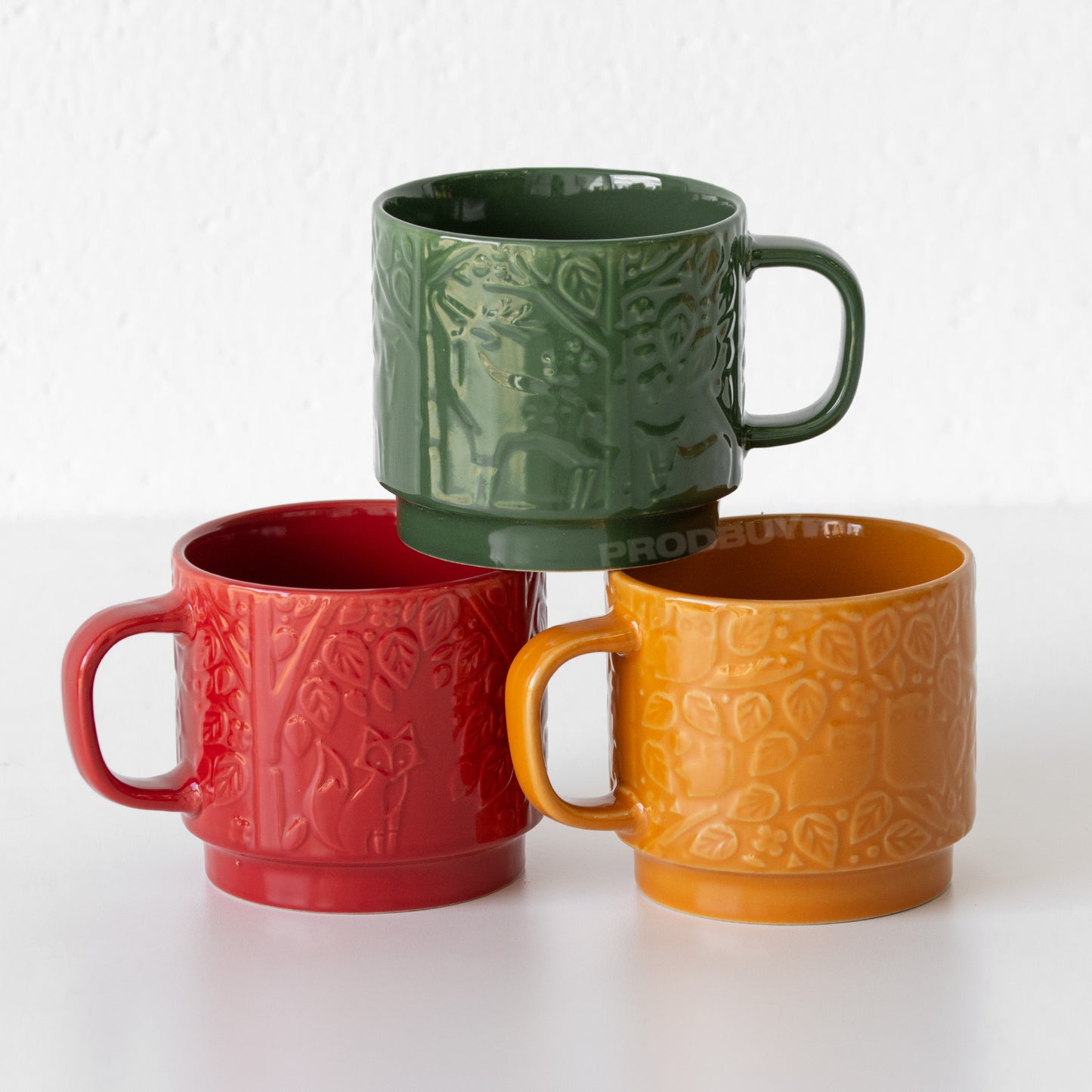 Set of 2 Mason Cash Animal Coffee Mugs