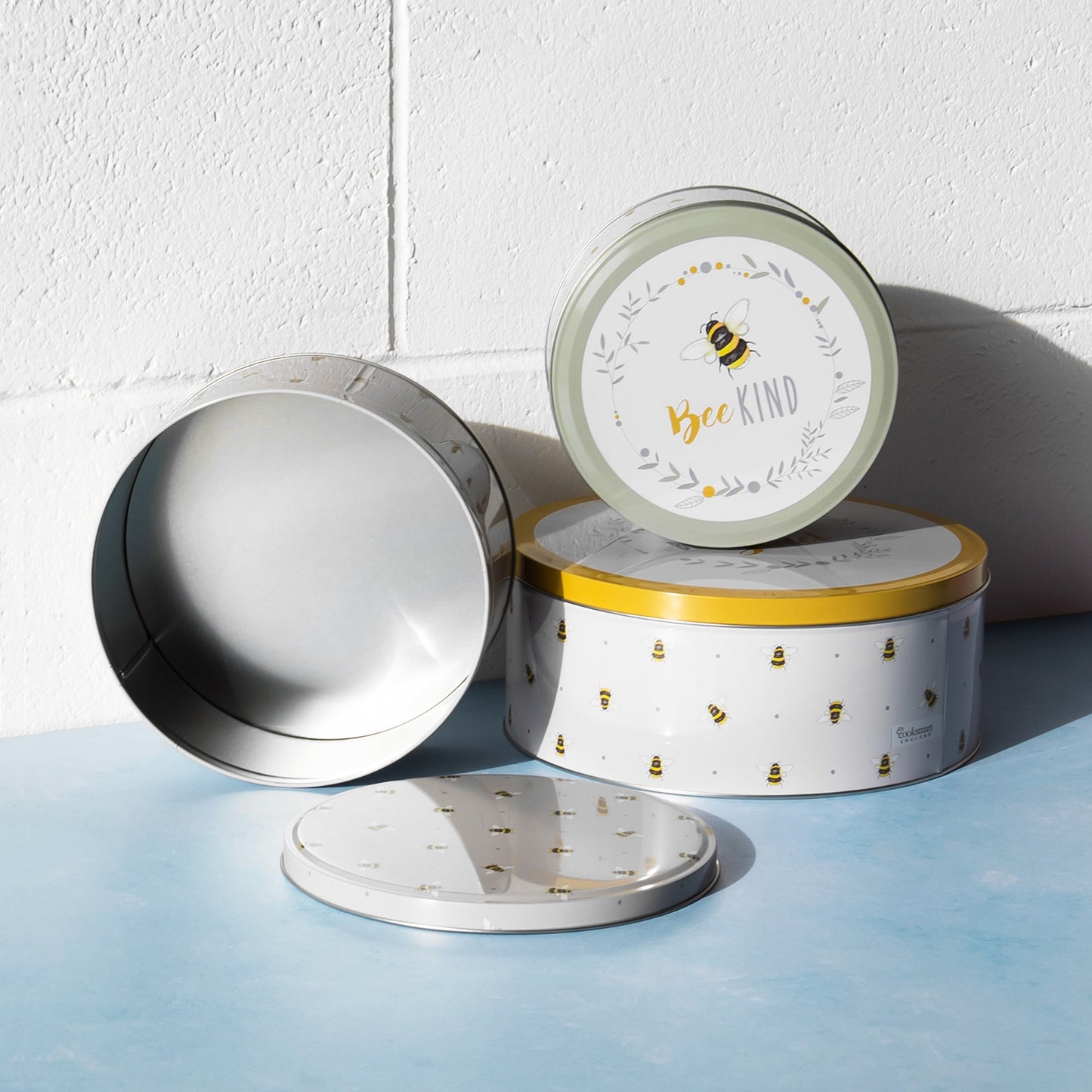 Set of 3 Bee Sweet Cake Storage Tins