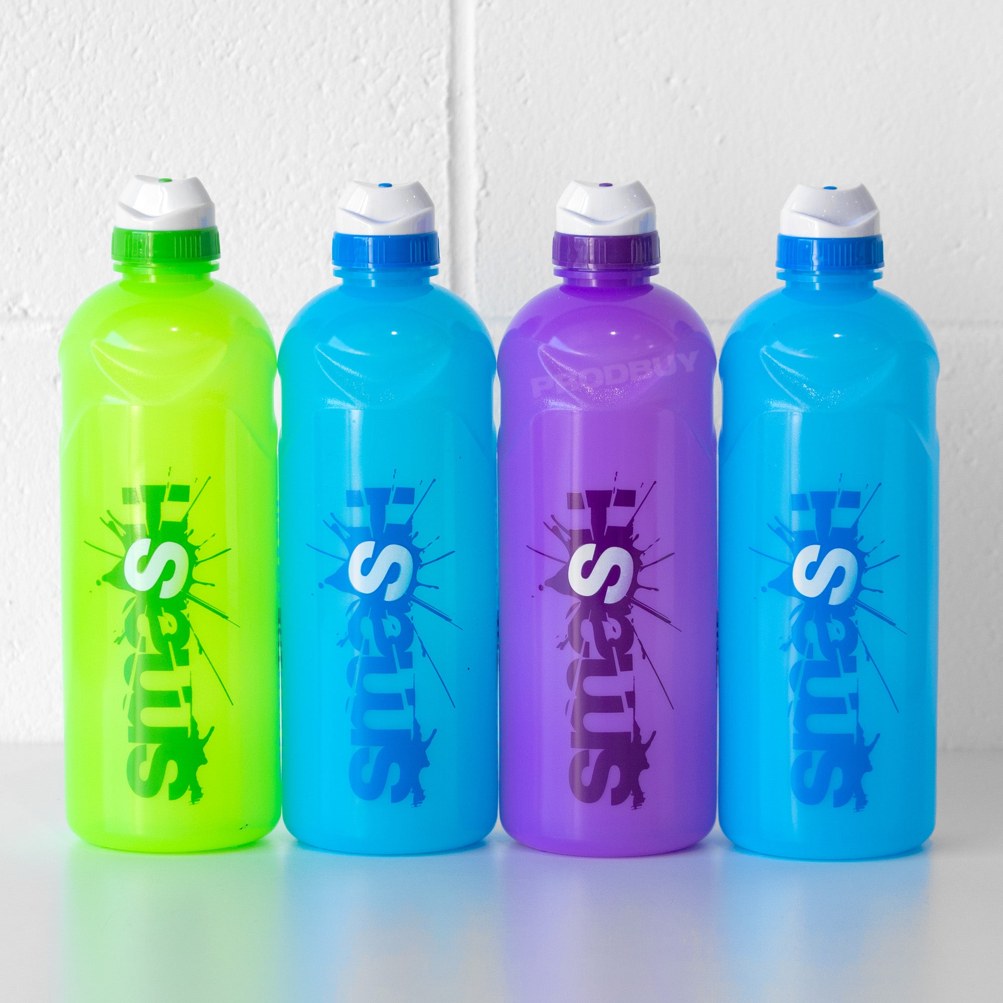 Set of 4 Smash One Litre Water Gym Bottles – Robert David Home