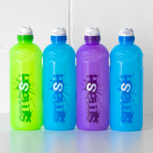 Set of 4 Smash One Litre Water Gym Bottles