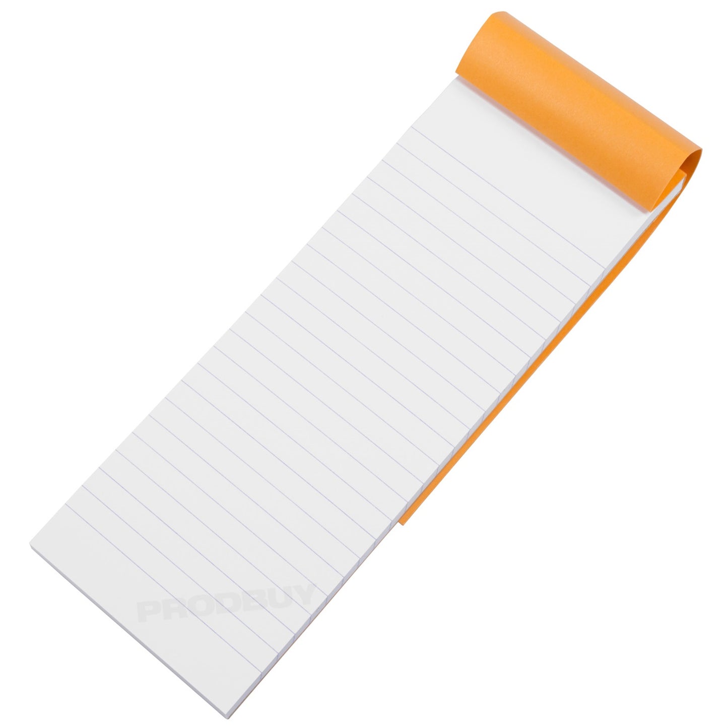 Rhodia Shopping Lid Notepad with Orange Faux Leather Sleeve