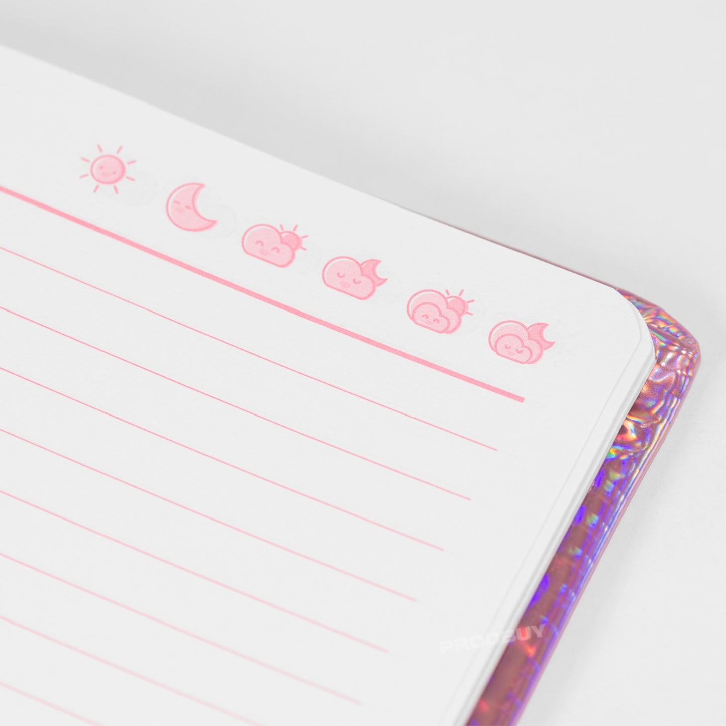Pink Unicorn A5 Fun Childrens Lined Notebook Journal
