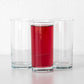 Set of 6 Straight Hi-Ball Tumbler Glasses 250ml