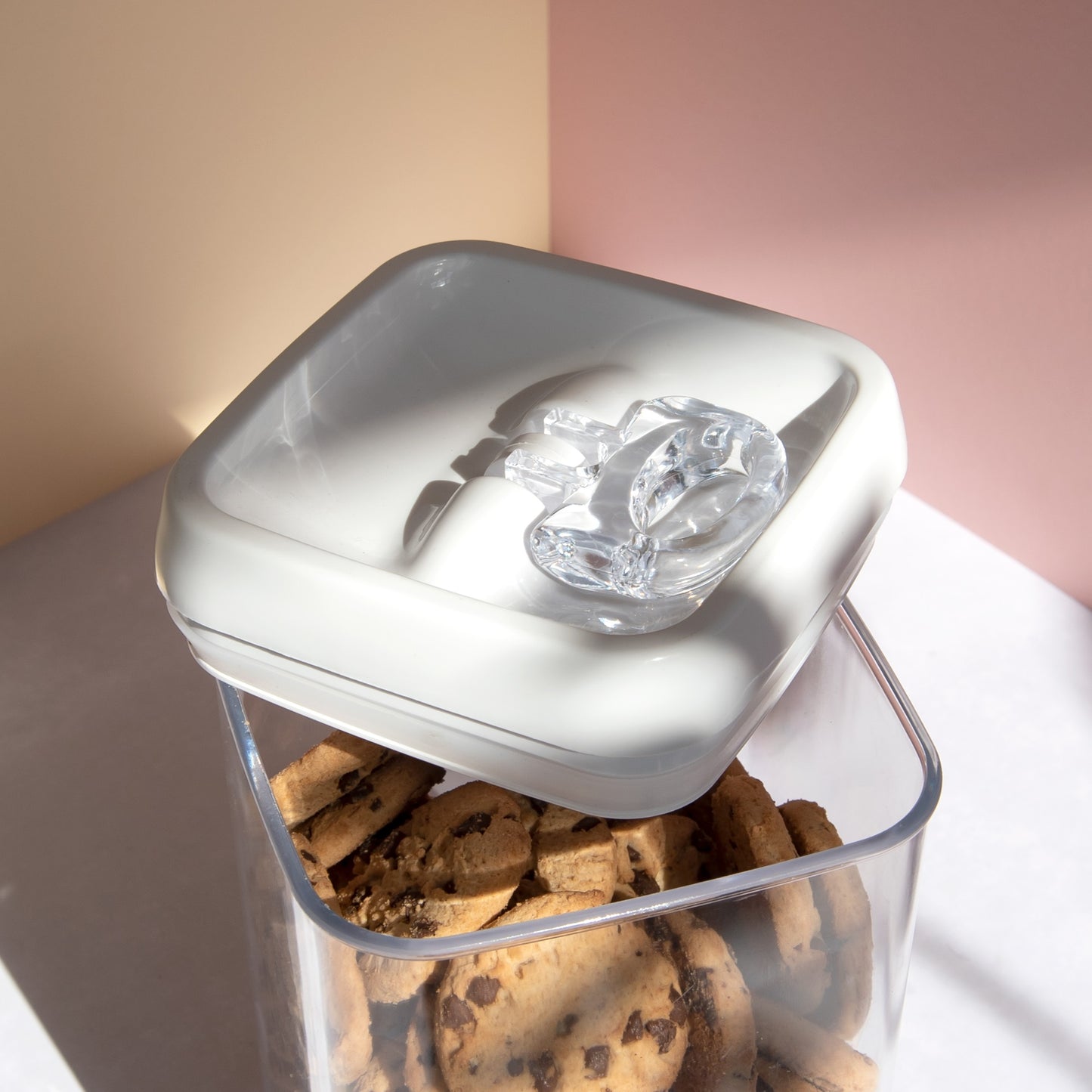 2.5 Litre Acrylic Food Storage Container - Ideal for biscuits, pasta and more