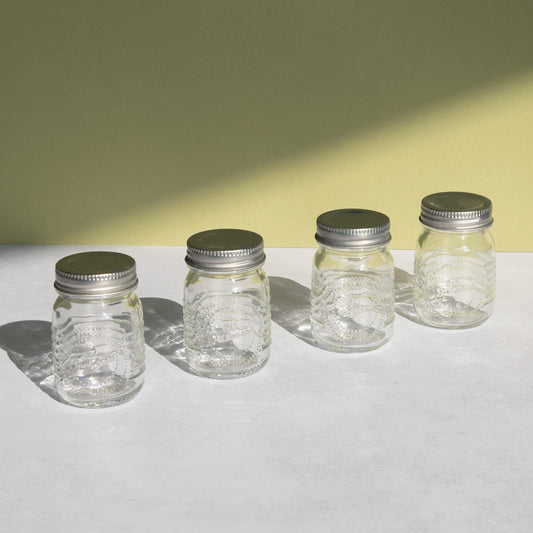 Small 75ml Glass Storage Jars