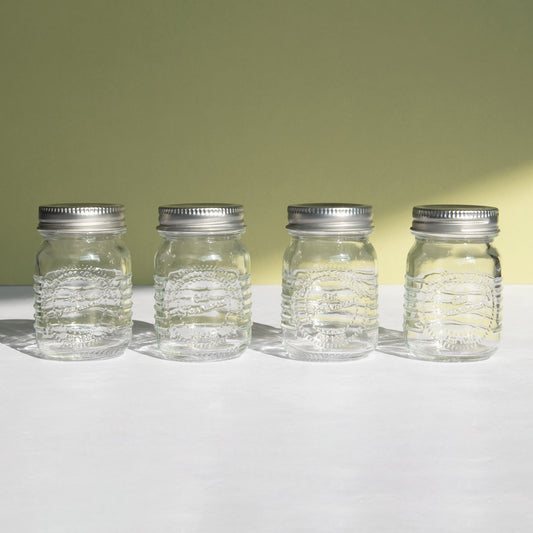 Small 75ml Glass Storage Jars