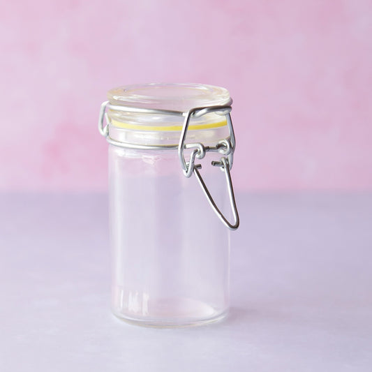 Pack of 12 x 60ml Miniature Glass Storage Jars