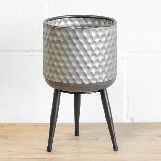 Standing Metal Plant Pot with Legs