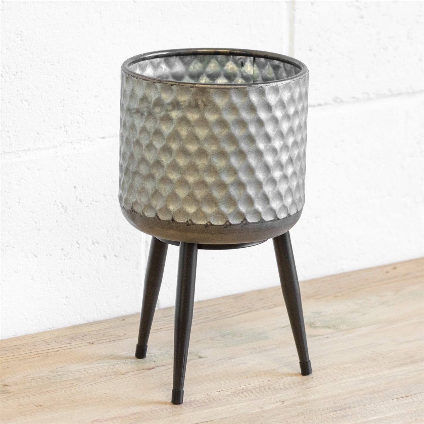 Standing Metal Plant Pot with Legs