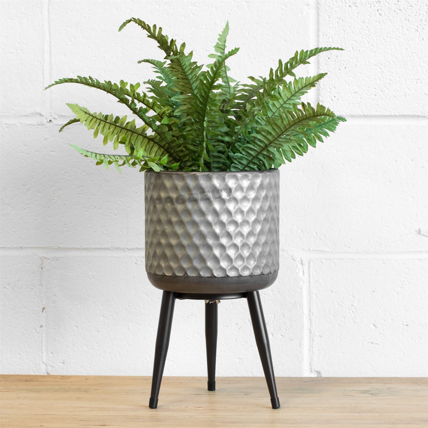 Standing Metal Plant Pot with Legs