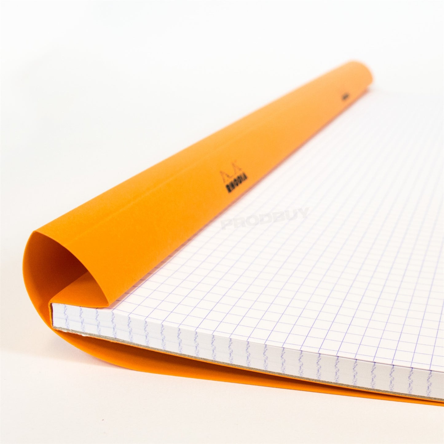 Rhodia Orange A3 Notepad with 5x5mm Square Grid Pages