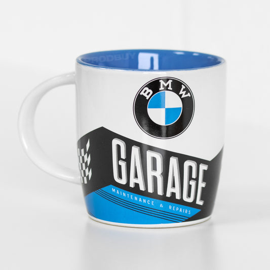 BMW 'Garage' Stoneware 11oz Coffee Mug