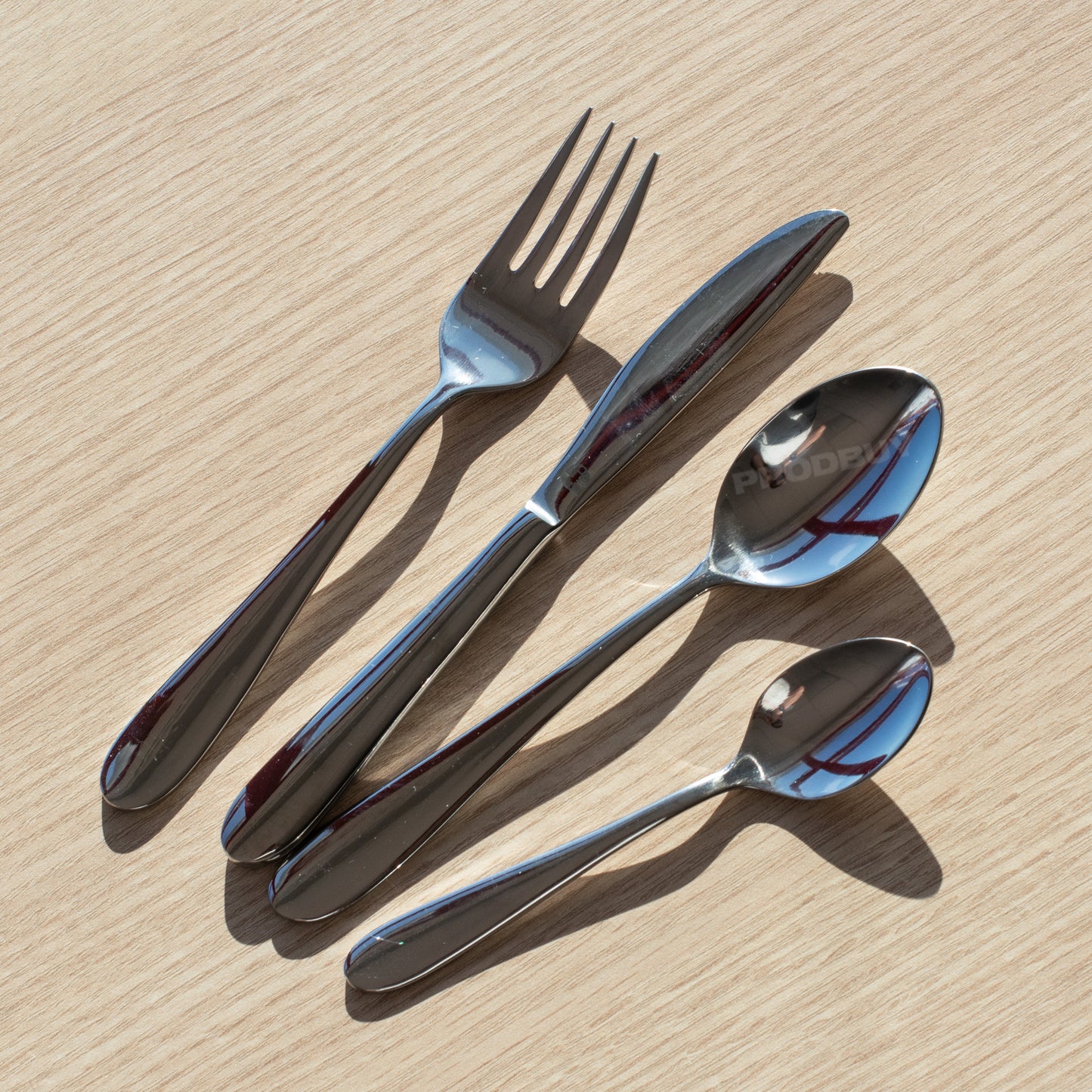 4 Piece Stainless Steel Children's Cutlery Set