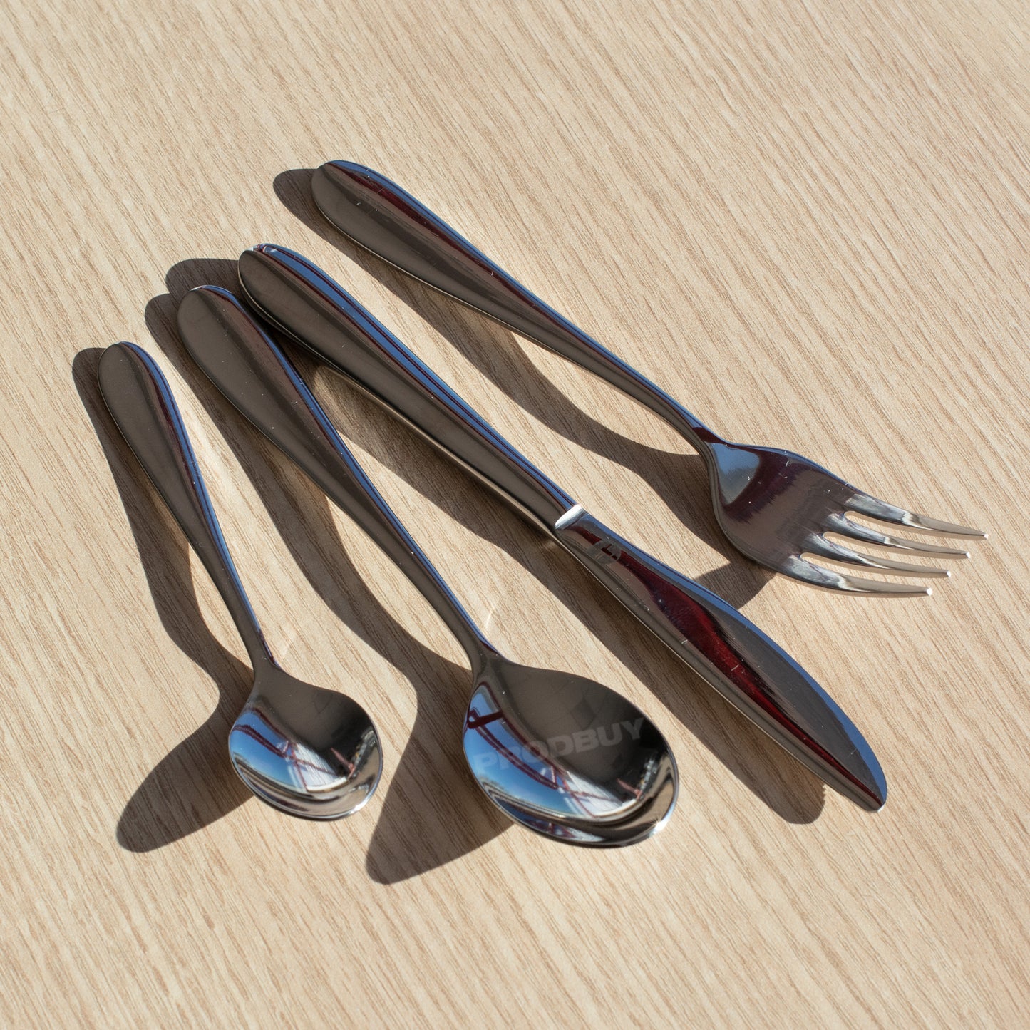 4 Piece Stainless Steel Children's Cutlery Set