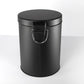Small 5 Litre Matt Black Pedal Bin with Removable Bucket Liner