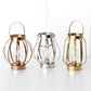 LED Battery Operated Gold Table Lantern Lamp