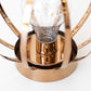 LED Battery Operated Copper Table Lantern Lamp